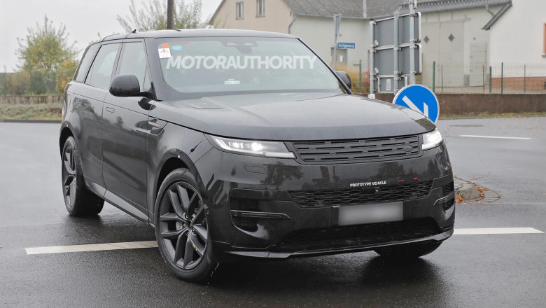 2026 Range Rover Sport Electric spied with almost zero camouflage