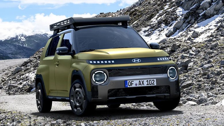 New electric Hyundai Inster gets a BUTCH makeover with the Inster Cross