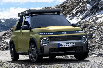 New electric Hyundai Inster gets a BUTCH makeover with the Inster Cross