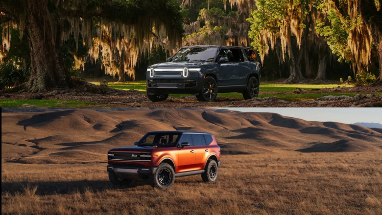 Scout Traveler vs. Rivian R1S: How the off-road electric SUVs stack up