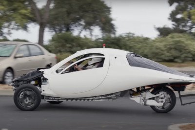 Aptera finally built a production-intent working 3-wheel EV