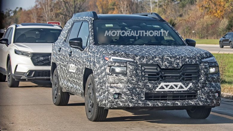 2026 Subaru Outback spied with more SUV-like design