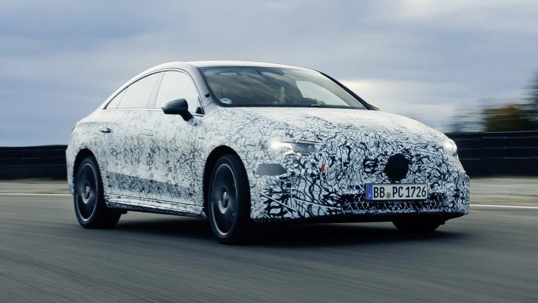 2026 Mercedes-Benz CLA EV teased with focus on efficiency