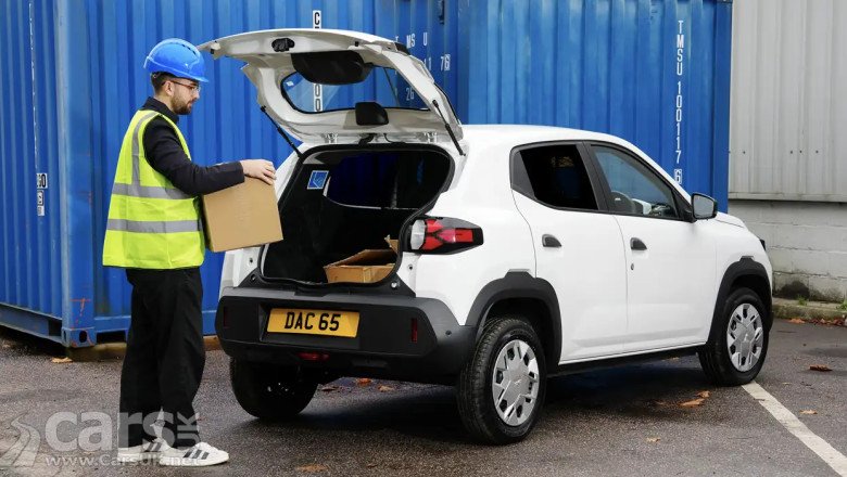 Electric Dacia Spring becomes a VAN with the launch of the Dacia Spring Cargo