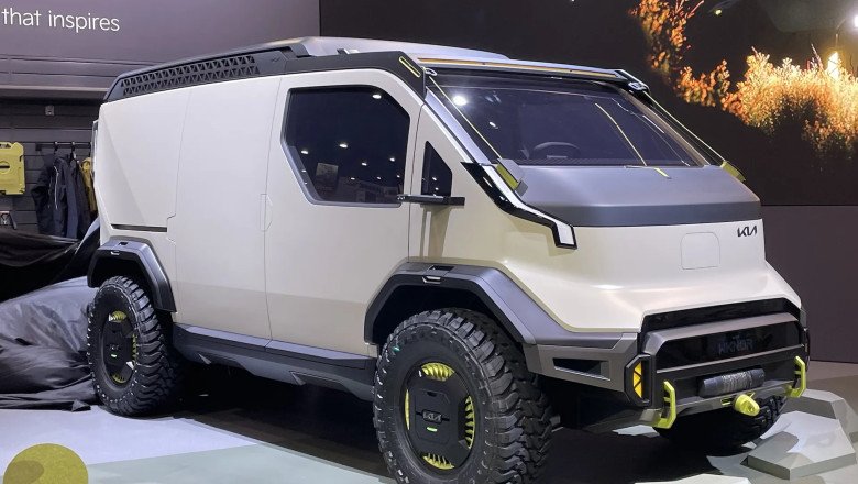 Kia PV5 WKNDR concept readies the electric van for adventures