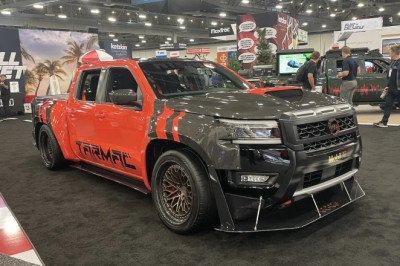 Nissan unveils supercharged Frontier Tarmac street truck concept