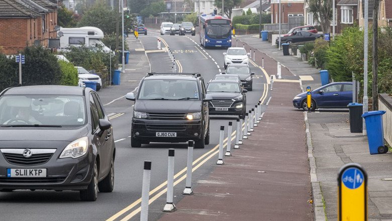 We've been blocked from getting onto our own driveways by the council's new cycling safety 'wands' - and they've only made things more dangerous for everyone