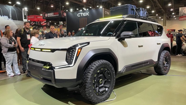 Kia EV9 ADVNTR concept preview EV's potential off-road upgrades
