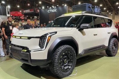 Kia EV9 ADVNTR concept preview EV's potential off-road upgrades