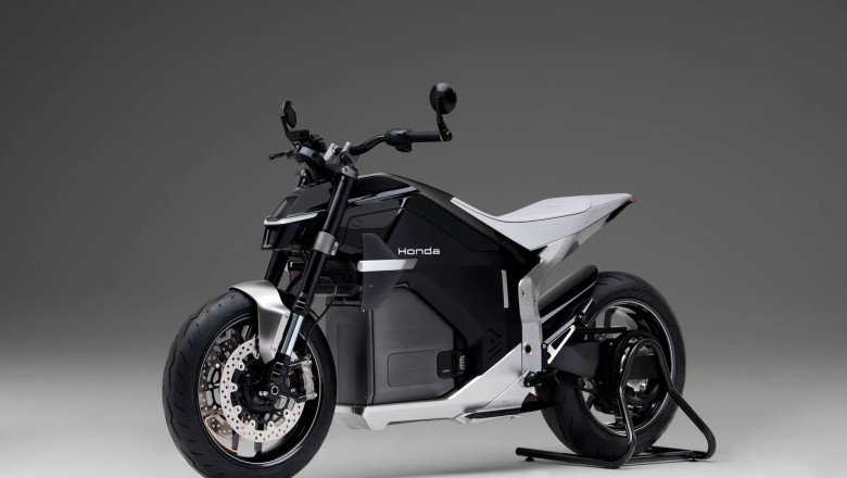 Honda previews first electric performance motorcycle