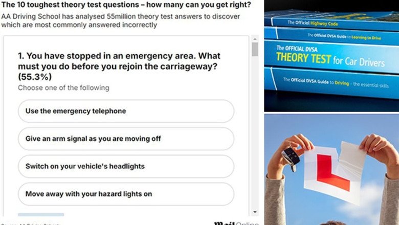 The 10 theory test questions learners get wrong most: See how many you can answer correctly