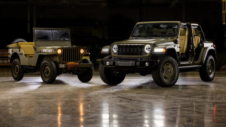 2025 Jeep Wrangler 4xe Willys '41 edition charges for heritage