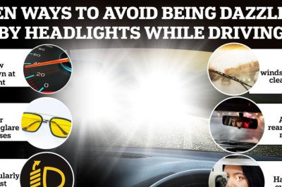 How to avoid being dazzled on the road: Our 10 tips to help you tackle being blinded by oncoming drivers