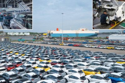 Car production falls for eighth month in a row as factory closures and job losses loom over UK automotive industry
