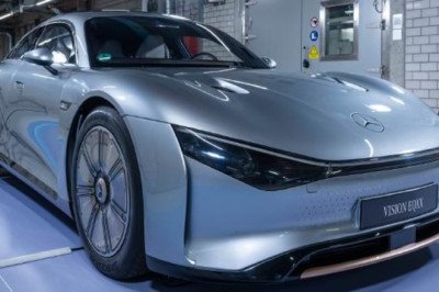 Electric car range problems could be solved by new solar paint that charges them from the skies... But it won't be available for 15 YEARS