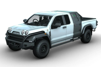 Glickenhaus working on hydrogen pickup with swappable tanks