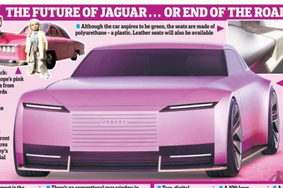 Jaguar's new EV officially revealed: Type 00 comes in Miami Pink or London Blue - would YOU snap one up?