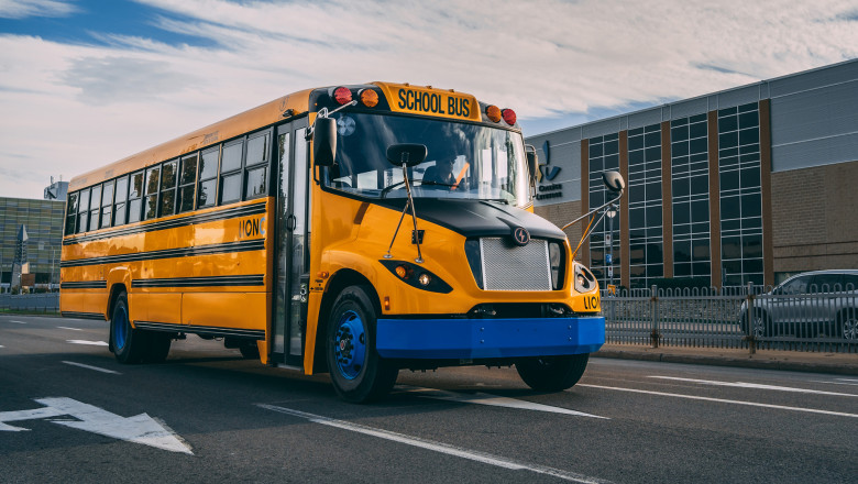 Electric school bus maker is in peril, Illinois plant idled