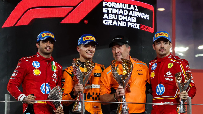 Norris brings home 2024 F1 Constructors' title for McLaren