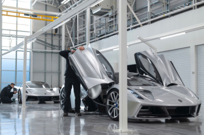 Lotus Evija electric hypercar now being delivered