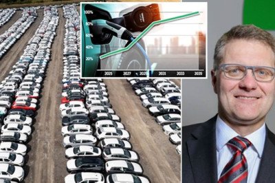 Car makers 'withholding deliveries of new petrol and diesel models until January' to hit 2024 EV sales targets