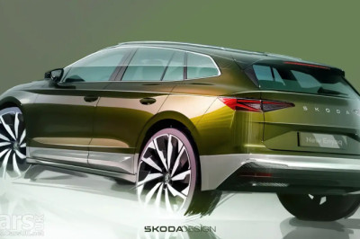 2025 Skoda Enyaq PREVIEWED in new design sketches from Skoda