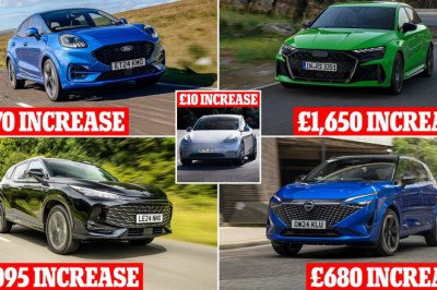 How much will the 10 most popular new cars cost to tax next year thanks to Labour changes?