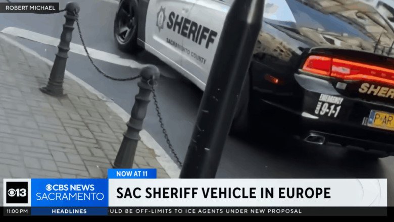 This Sacramento County Patrol Car In Poland Is A Window Into The Strange World Of Fake American Police Cars In Europe