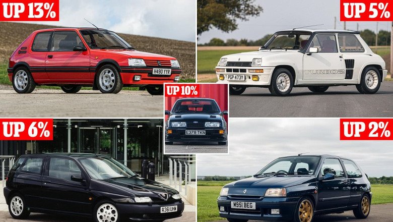Seven hot hatches from the 70s, 80s and 90s that have risen in value in 2024 - did you used to own one?