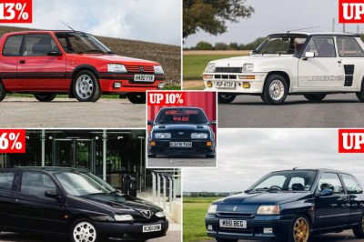 Seven hot hatches from the 70s, 80s and 90s that have risen in value  in 2024 - did you used to own one?
