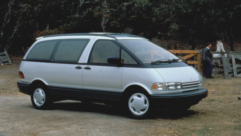 Report: Quirky Toyota Previa minivan returning as PHEV, with EV variant