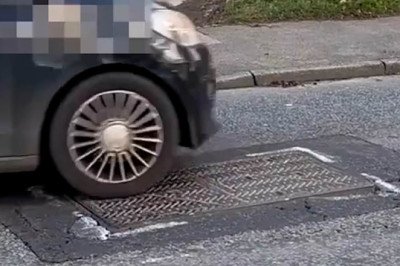 We're being kept up all night by a noisy manhole cover - it's so loud it's like people are firing guns outside our homes