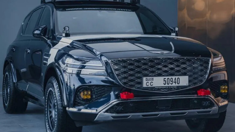 Genesis GV80 Desert Edition is a one-off for Jacky Ickx