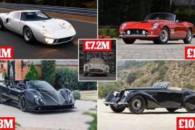 Ten most expensive classic cars sold at auction in 2024: Priciest changed hands for £14m