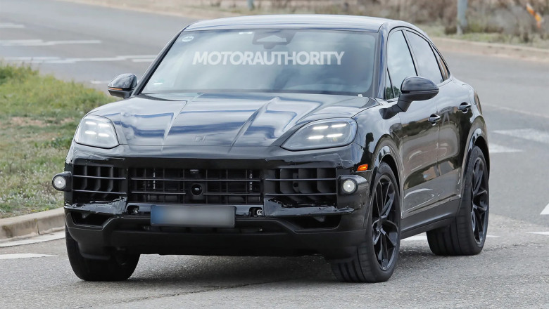 2027 Porsche Cayenne Coupe spied with updates
