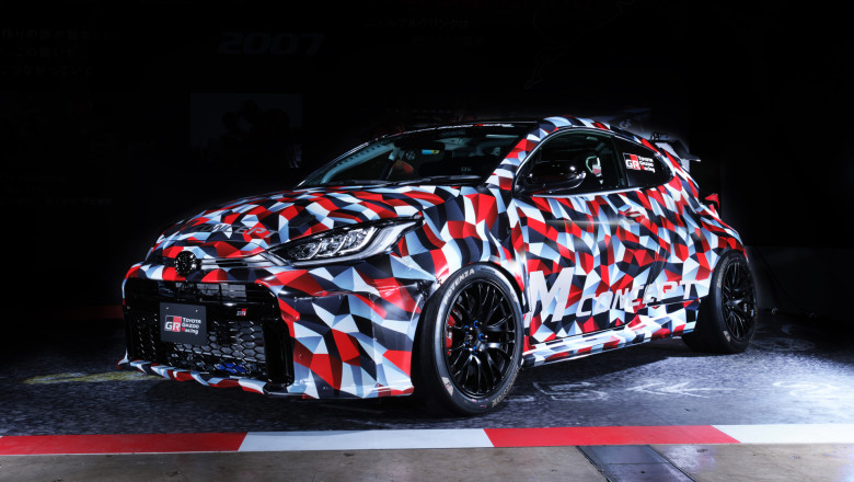 Toyota built a mid-engined prototype packing a new turbo-4