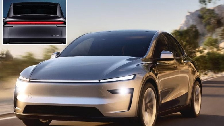 New look Tesla Model Y revealed - and it's pinched a few Cybertruck features
