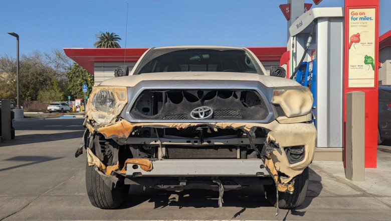 California Wildfires Not Enough To Kill This Toyota Tacoma [Update]
