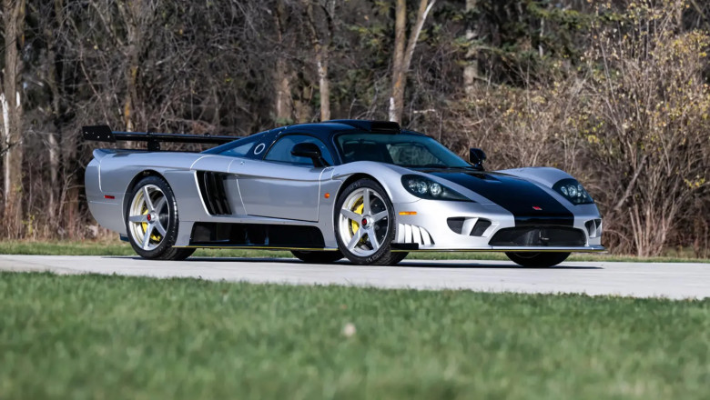 A Saleen S7 LM, one of three built, heads to auction