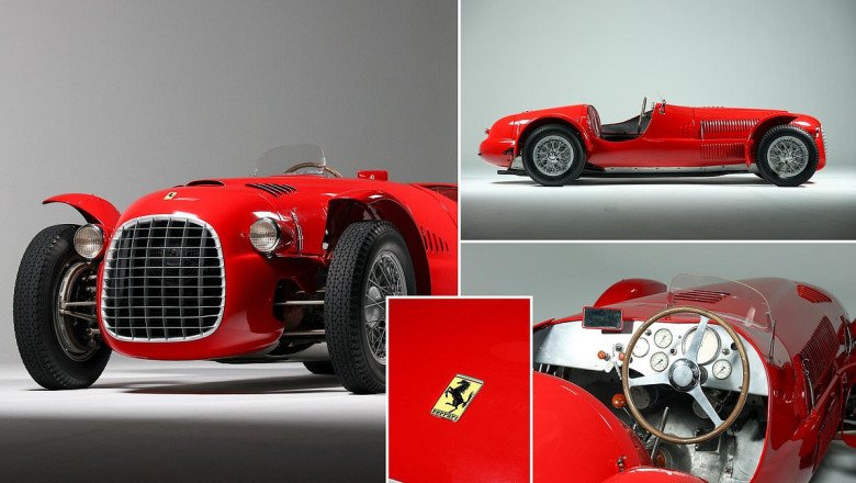 The 'earliest and most important Ferrari in existence' is for public sale for the first time ever