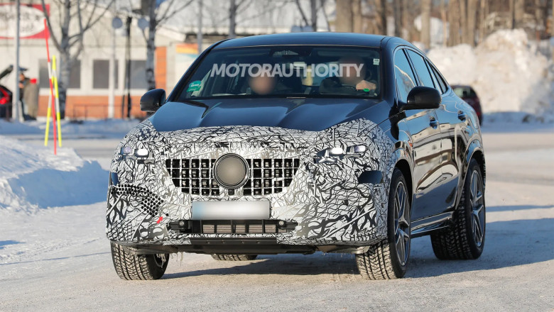 2027 Mercedes-AMG GLE 53 Coupe spied with updates