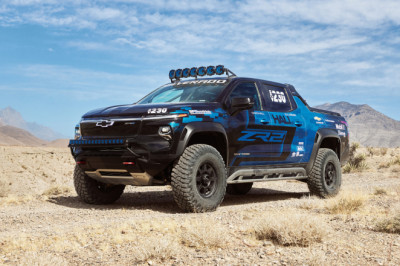 Chevy Built A Near-Production Silverado EV ZR2 That's Going Off-Road Racing In The Mint 400