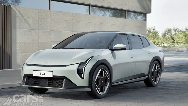 Kia EV4 FULLY revealed with up to 391-mile range to challenge the Tesla Model 3 and VW ID. 3