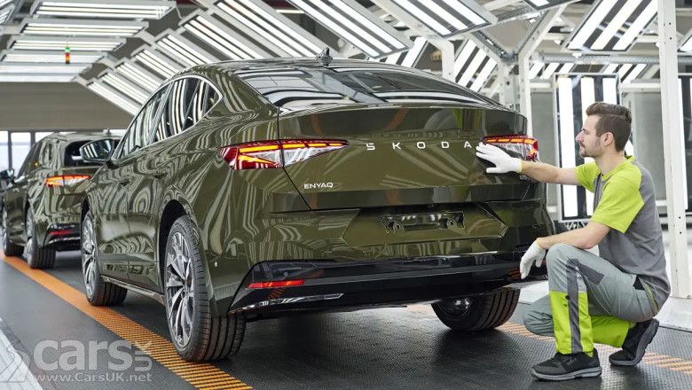 New Electric Skoda Enyaq and Enyaq Coupe PRODUCTION begins