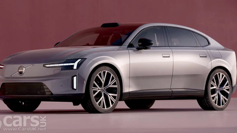 New electric Volvo ES90 LEAKS ahead of official debut.