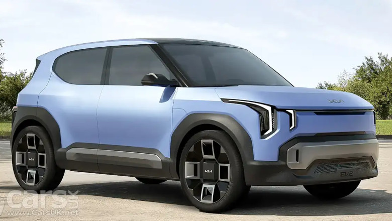 New Kia EV2 Concept PREVIEWS a new entry-level electric Kia for 2026