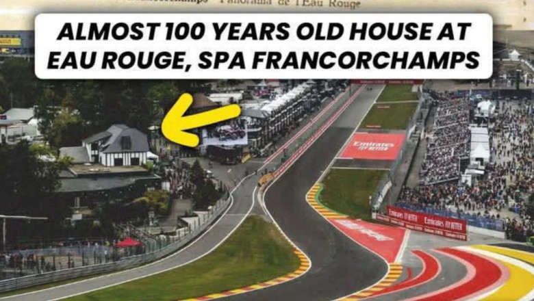 Did You Know? The Iconic House at Eau Rouge Has Stood Since at Least 1930