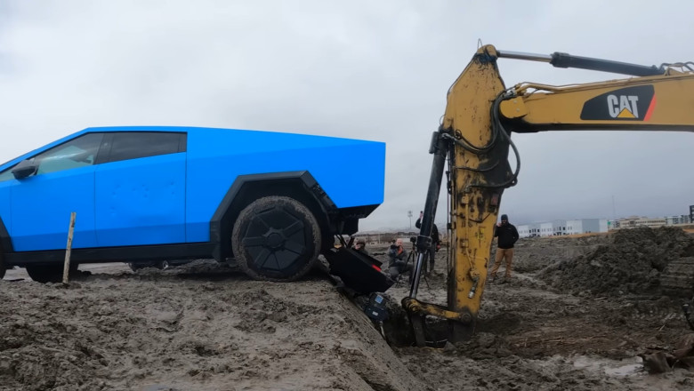 Tesla Cybertruck Testing Shows It Has The 'Towing Ability Of A Pop Can'