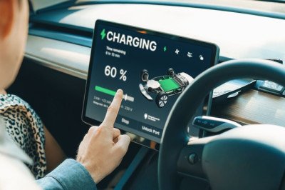 Electric vehicles cannot be recharged on large parts of British motorways - due to a slow and unequal rollout of charging points, MPs say