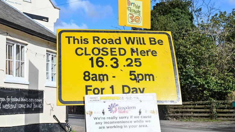 Motorists forced to take 40-mile diversion through 18 towns to get around 60-metre road closure